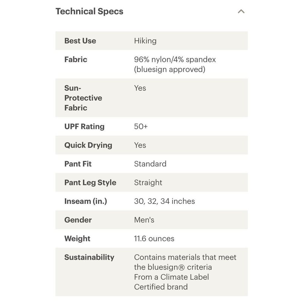 NWT REI Trailmade Pants - Men's - Heritage Spruce (Green) 32 “ length - Picture 7 of 9